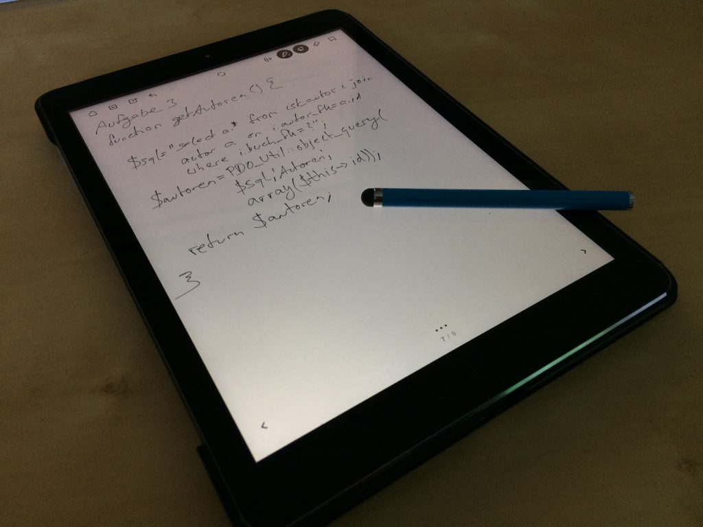 Weg mit dem Papier Dein Tablet als digitaler Notizblock Hobbyblogging