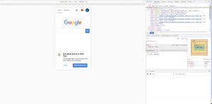 Chrome responsive webdesign