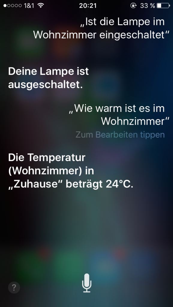 Siri HomeKit