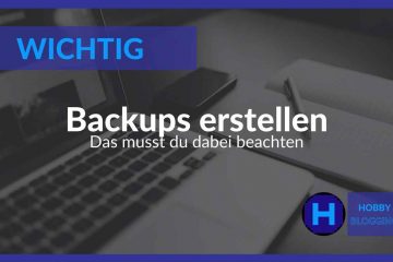 Backups erstellen