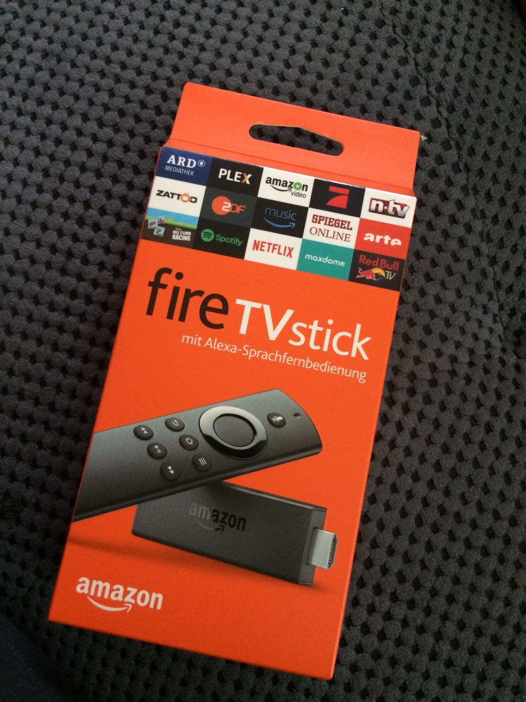 Fire TV Stick von Amazon im Unboxing - Hobbyblogging