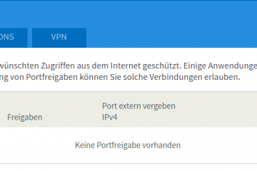 Portfreigabe in der FritzBox