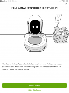 Update des Roomba s9+