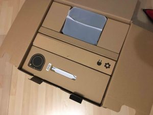 Verpackung des iRobot