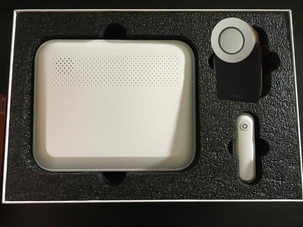 Alarmanlage und Nuki