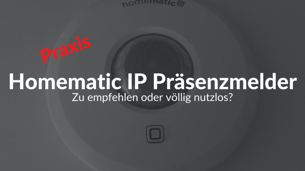Homematic IP Präsenzmelder