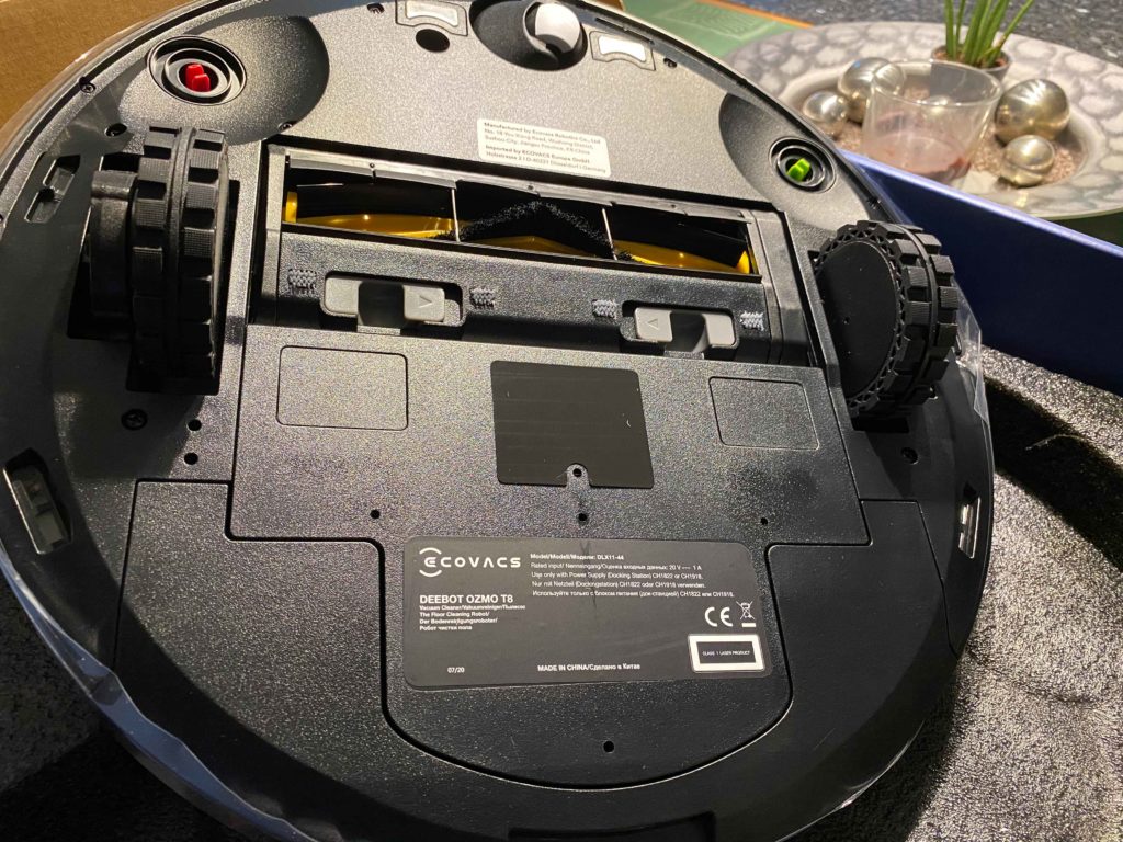 Ozmo T8 Ansicht von Unten