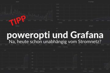 poweropti zur Messung von Stromerzeugung