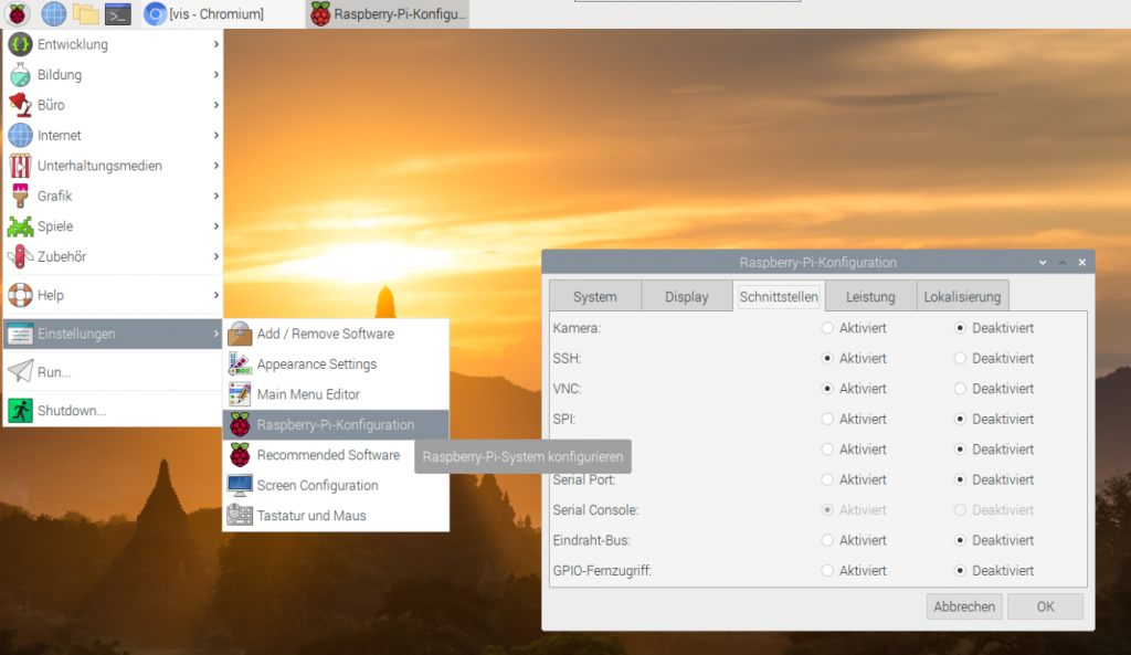 SSH auf Raspberry Pi aktivieren
