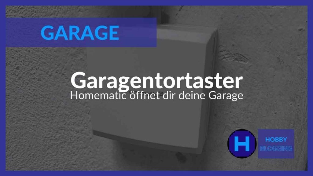 Garagentortaster von Homematic IP