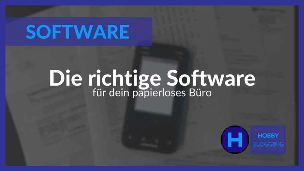 Software für das papierlose Büro
