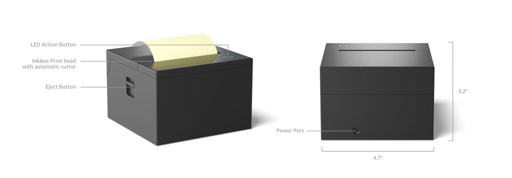 Amazon Smart Sticky Note Printer - Drucker für Alexa