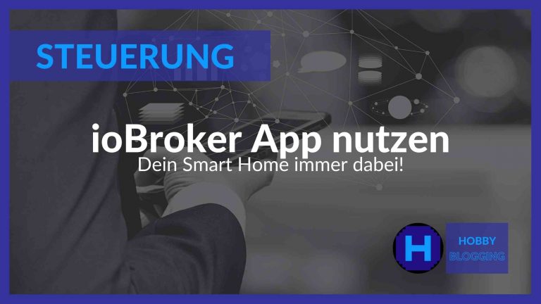 ioBroker App nutzen