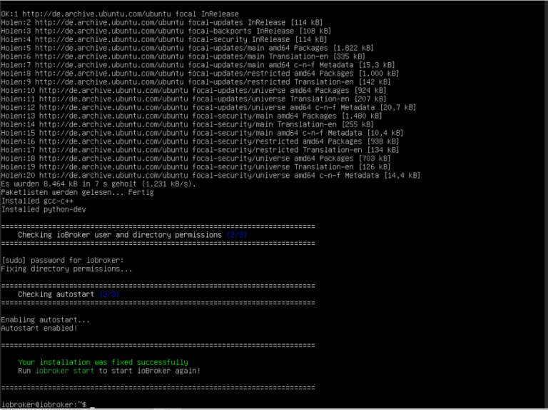 Iobroker update installieren so geht s hobbyblogging