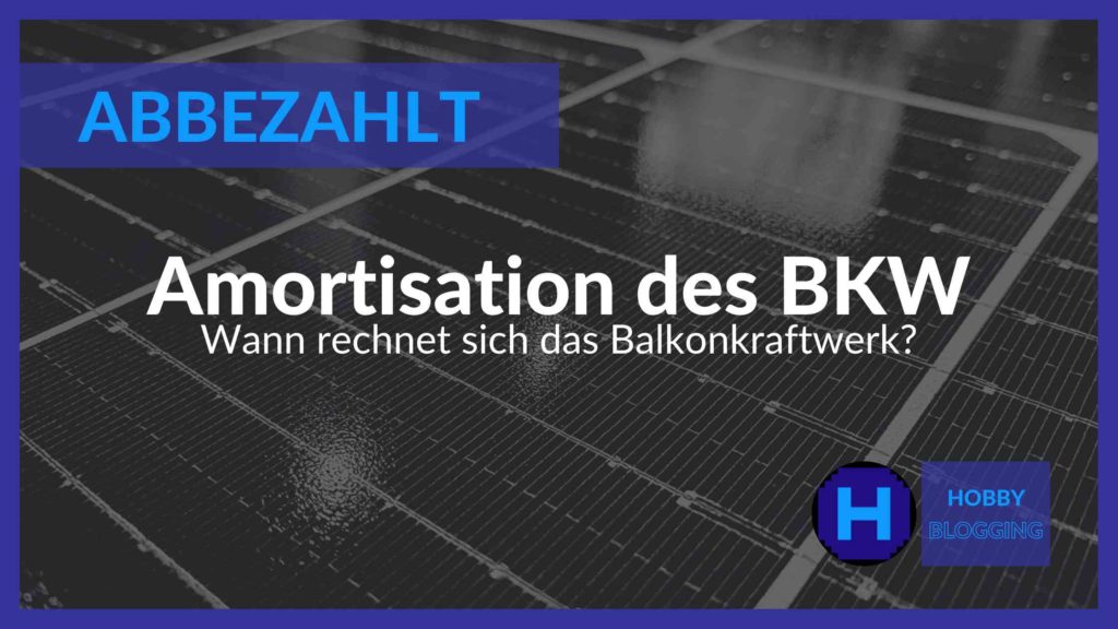 Balkonkraftwerk Amortisation Balkonsolar