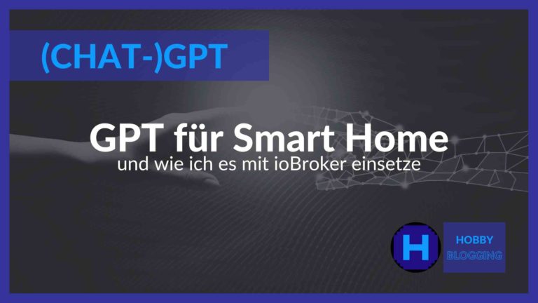 GPT für ioBroker zur Textgenerierung - ChatGPT