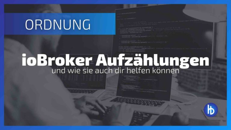ioBroker Aufzählungen nutzen - So geht's!