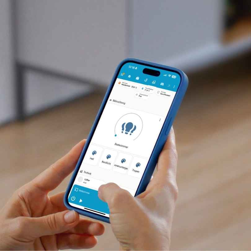 Steuerung des Smart Homes mit der Home Assistant App
