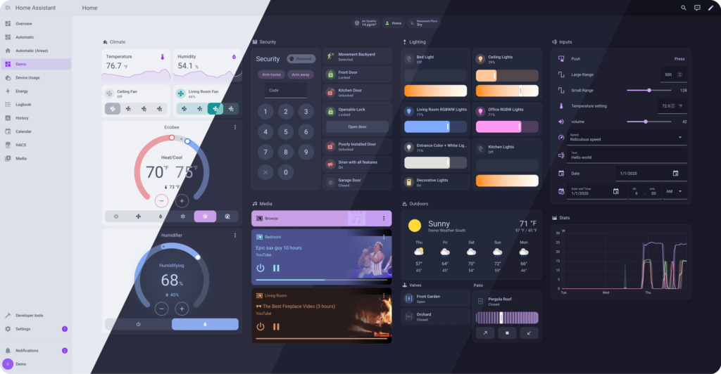 Home Assistant Theme catppuccin